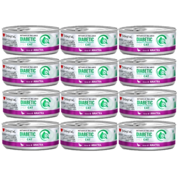 Disugual Wet cat food Veterinary DIABETIC Duck (adult) 12x85g