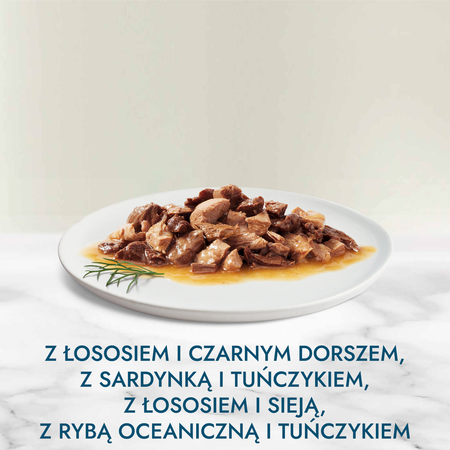 GOURMET Perle food for adult cats Meat Duet 4x85g