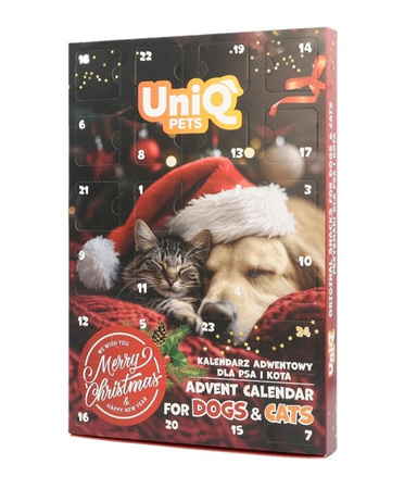 UNIQ PETS limited edition advent calendar for dogs and cats