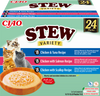 INABA Cat Ciao Stew - complementary food for cats with chicken, tuna, salmon and scallop flavor 24x40g