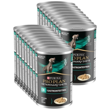 no pork PURINA Pro Plan Veterinary Diets EN Gastrointestinal Dog 18x400g