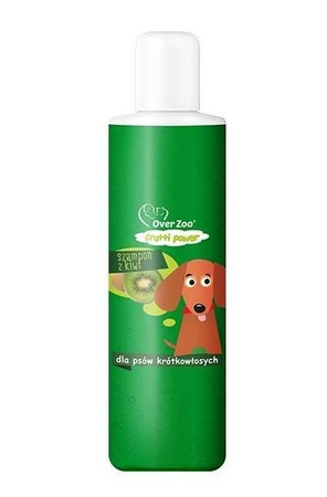 OVER ZOO Frutti Power Kiwi Shampoo for Shorthaired Dogs 200ml