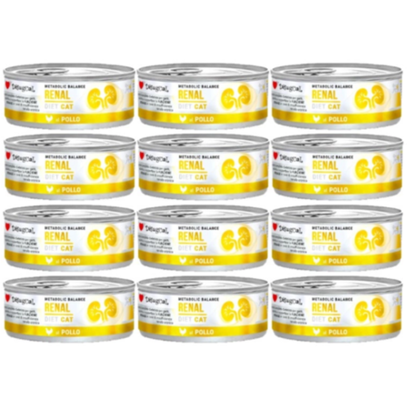 Disugual Wet cat food Veterinary RENAL Chicken (adult) 12x85g