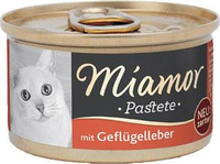 no pork Miamor Pastete poultry liver 85g tin