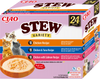 INABA Cat Ciao Stew - complementary food for cats with chicken, tuna and salmon flavor 24x40g