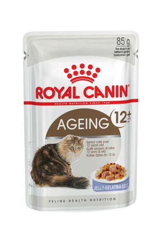 ROYAL CANIN Ageing +12 12x85g wet jelly food for mature cats