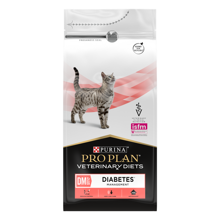 no pork PURINA Pro Plan Veterinary Diets DM Diabetes Management Cat 1.5kg