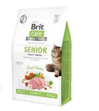 no pork Brit Care Grain-Free Senior Weight Control with Chicken 2kg