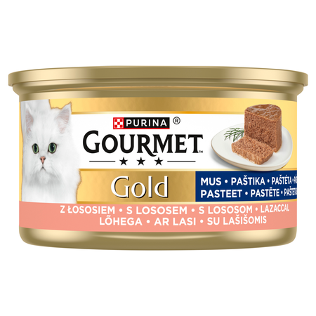 Purina Gourmet Gold mousse with salmon 85g
