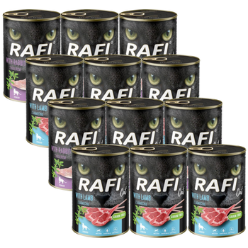 RAFI Cat Adult Sterilized MIX Flavors 12x400g