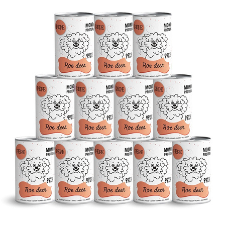 PEPE MONO PROTEIN Roe deer 12x400 g