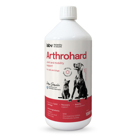 LAB-V Arthrohard 1000ml Joint support supplement for dogs and cats