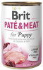 no pork Brit Paté & Meat For Puppy Chicken With Turkey 18x400g