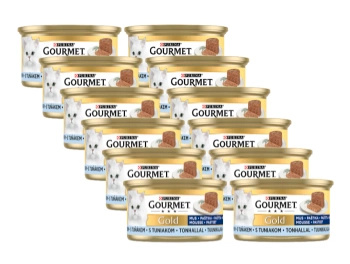 Purina Gourmet Gold Mousse with Tuna 12x85g