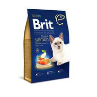 NO PORK Brit Premium By Nature Adult Cat Salmon 8kg