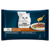 Gourmet Perle Cat food fillets in tasty sauce 340g (4 x 85g)