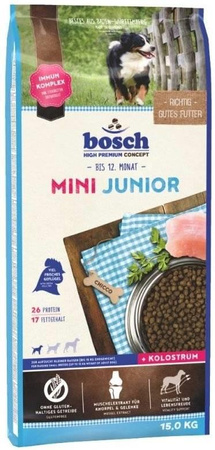 no pork BOSCH Mini Junior Poultry 15kg