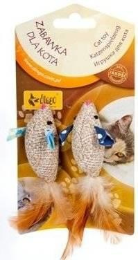 Dingo Organic Mouse Cat Toy 2 Pieces