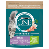 no pork Purina One Cat Sensitive Food with turkey for cats 800g
