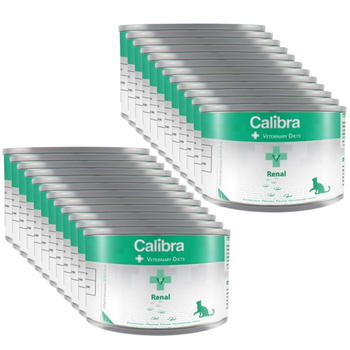 no pork Calibra Veterinary Diets Cat Renal 24x200g