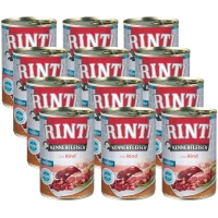 NO PORK Rinti Kennerfleisch Junior Rind wet dog food - beef 12x400g