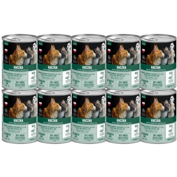 PetRepublic pieces in sauce with duck 10x400g for cats