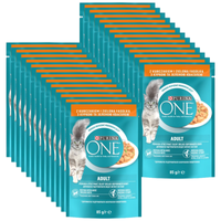 Purina One Adult cat food with chicken and green beans 26x85 g