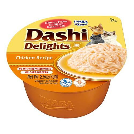 Inaba DASHI complementary cat food - chicken flavored broth 70 g 