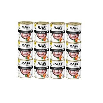 DOLINA NOTECI Rafi Classic wet dog food with poultry 12x800g
