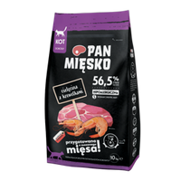 PAN MIĘSKO Veal with Prawns for Cats S 10kg