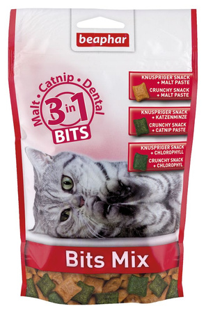 BITS MIX 150G - 3-in-1 cat treats