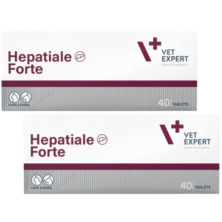 VETEXPERT Hepatiale Forte 2x40 Tablets