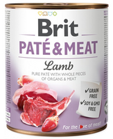 no pork Brit Pate & Meat Lamb 800g