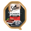  SHEBA Classics tray 85 g – complete wet food for adult cats, with beef, in jelly