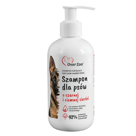 OVER ZOO Shampoo for dogs with black and dark hair 250ml