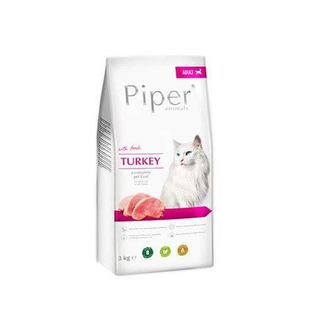 no pork Dolina Noteci Piper Animals with turkey for cats 3kg