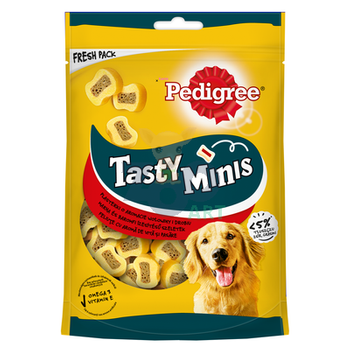 no pork Pedigree Tasty Bites Chewy Slice Adult Dog Treat with Beef 155g