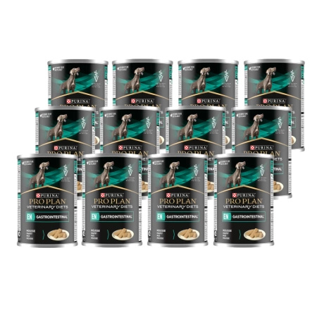 no pork PURINA Pro Plan Veterinary Diets EN Gastrointestinal Dog 12x400g