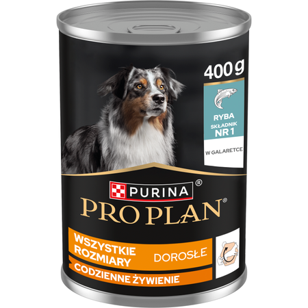 PRO PLAN Everyday Nutrition Adult Dog Food Mix of Flavors in Jelly 24x400g
