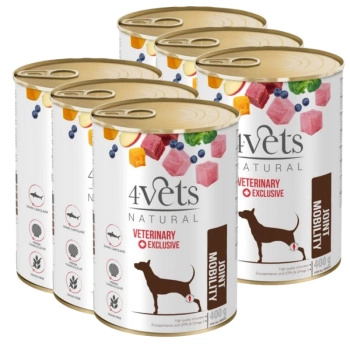 no pork Dolina Noteci 4Vets Dog Joint Mobility 6x400g