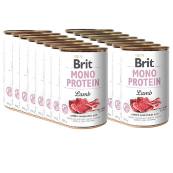 no pork Brit Mono Protein Lamb 18x400g