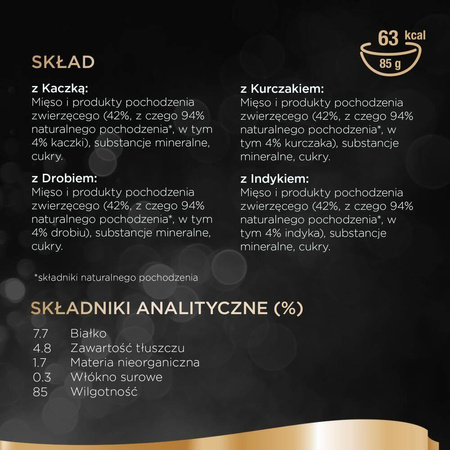 Sheba Delicacy Poultry Jelly Flavours, with Duck, with Chicken, with Poultry, with Turkey 80x85g