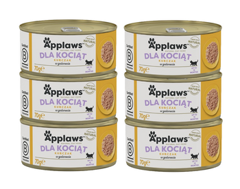 Applaws Cat Kitten Chicken for kittens 6x70g CAN
