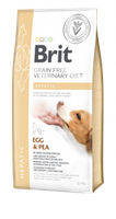 Brit Grain Free Veterinary Diet Dog Hepatic Egg with Peas 12kg