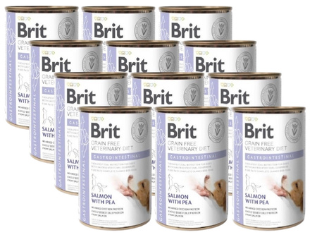 BRIT GF Veterinary Diets Dog Gastrointestinal 12x400g - wet dog food