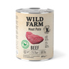 WILD FARM Pate Beef 6x800g gluten-free dog food