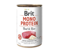 no pork Brit Mono Protein Beef & Brown Rice 400g