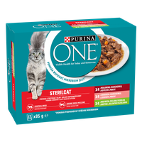 Purina One Sterilcat mix flavours 12x85g