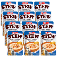 INABA Cat Ciao Stew - creamy chicken and tuna stew for cats 12x40g