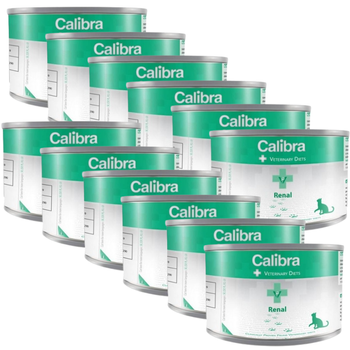 no pork Calibra Veterinary Diets Cat Renal 12x200g